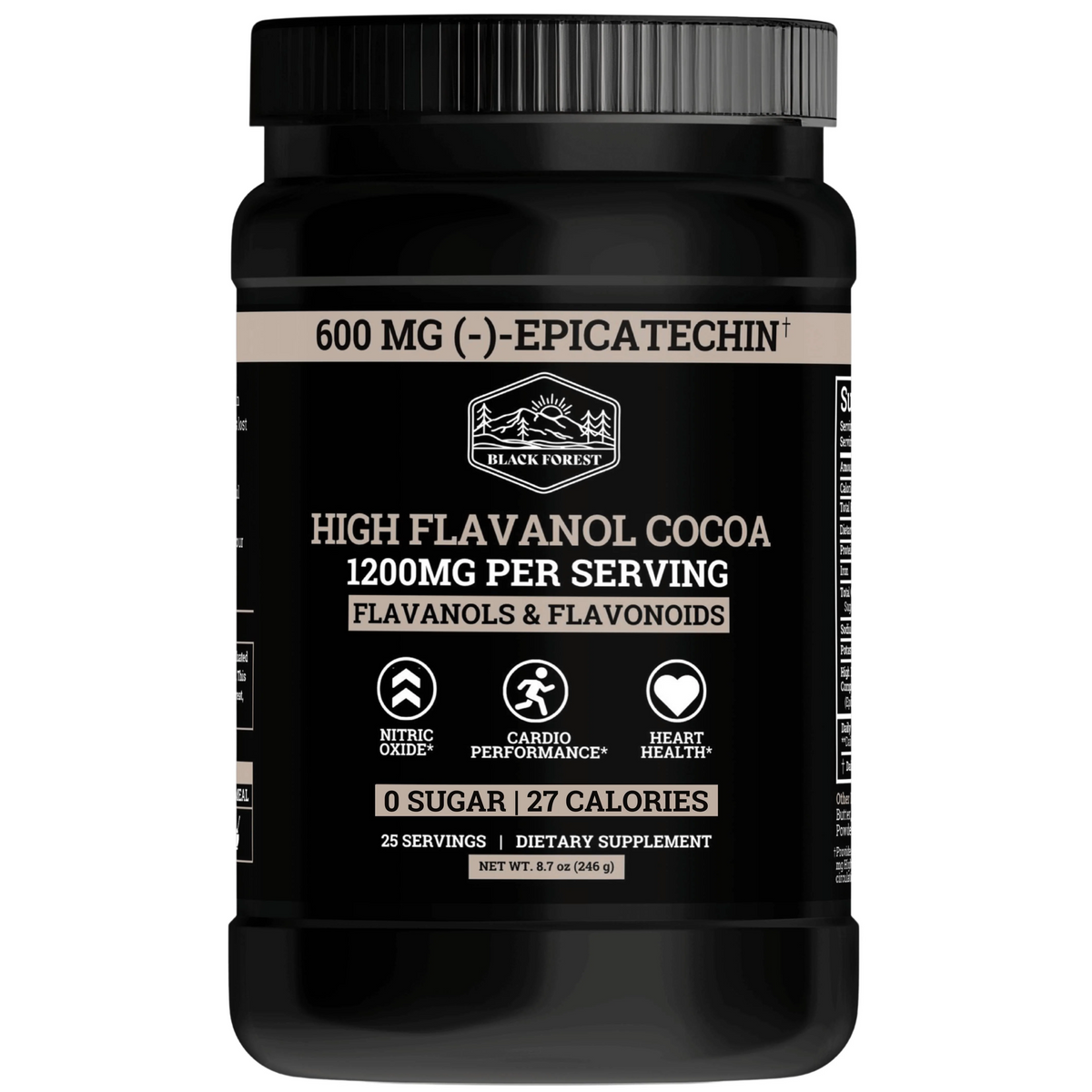 Supercharged Cocoa Flavanols + Flavonoids 1200MG
